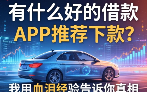 有什么好的借款app推荐下款？我用血泪经验告诉你真相