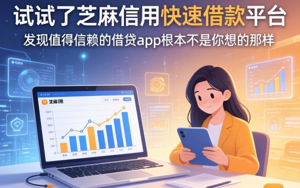 我试了芝麻信用快速借款平台，发现值得信赖的借贷app根本不是你想的那样