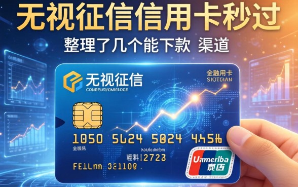 无视征信信用卡秒过，整理了几个能下款的渠道