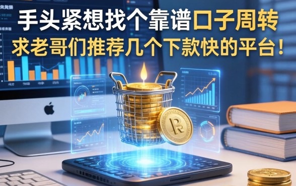 手头紧想找个靠谱口子周转，求老哥们推荐几个下款快的平台！