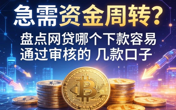 急需资金周转？盘点网贷哪个下款容易通过审核的几款口子