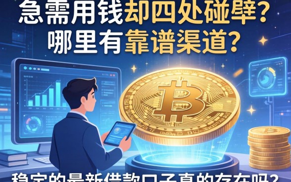 急需用钱却四处碰壁？哪里有靠谱渠道？稳定的最新借款口子真的存在吗？