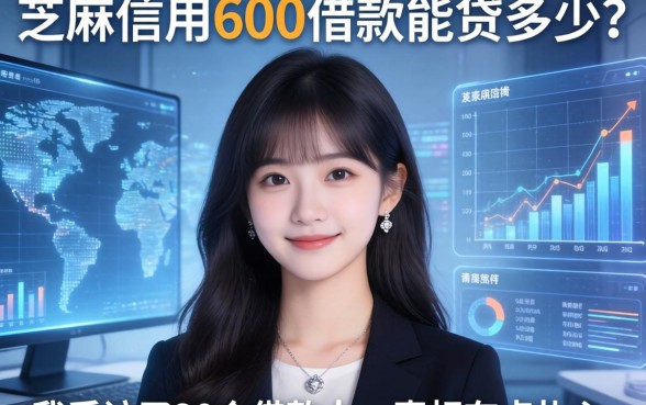 芝麻信用600借款能贷多少？我采访了30个借款人，真相有点扎心