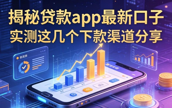 揭秘贷款app最新口子：实测这几个下款渠道分享