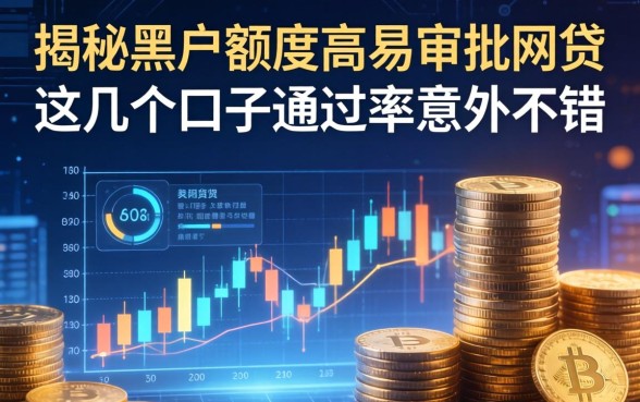 揭秘黑户额度高易审批的网贷，这几个口子通过率意外不错