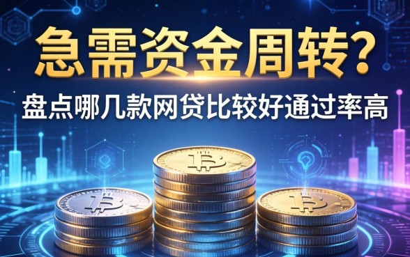 急需资金周转？盘点哪几款网贷比较好通过率高