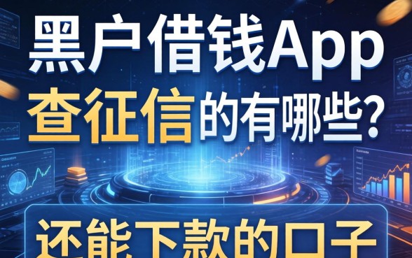 黑户借钱app不查征信的有哪些？整理几个还能下款的口子