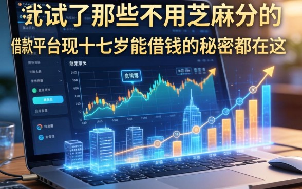我试了那些不用芝麻分的借款平台，发现十七岁能借钱的秘密都在这