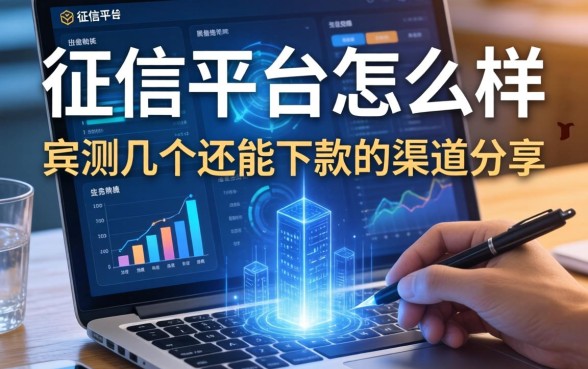 征信平台怎么样？实测几个还能下款的渠道分享