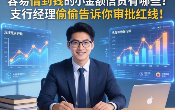 容易借到钱的小额信贷有哪些？支行经理偷偷告诉你审批红线