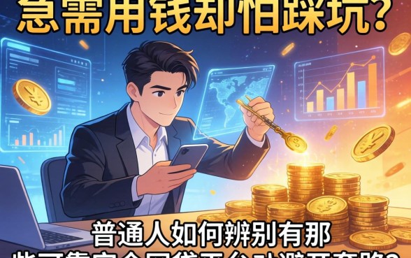 急需用钱却怕踩坑？普通人如何辨别有哪些可靠安全的网贷平台并避开套路？