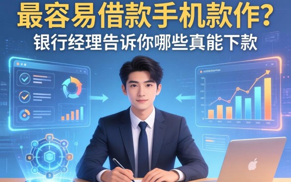 最容易借款的手机软件？银行经理告诉你哪些真能下款