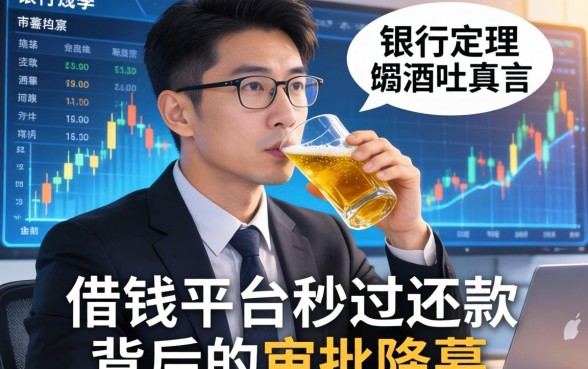 银行经理酒后吐真言：借钱平台秒过还款背后的审批内幕