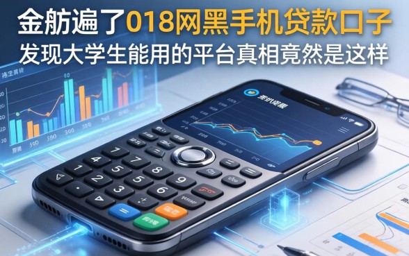 我翻遍了018网黑手机贷款口子，发现大学生能用的平台真相竟然是这样