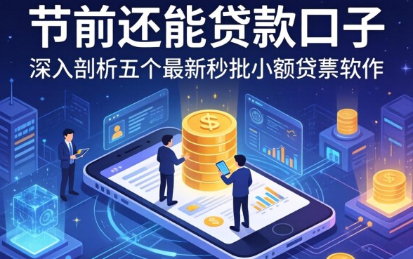 节前还能贷款口子，深入剖析五个最新秒批小额贷款软件
