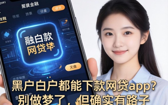 黑户白户都能下款网贷app？别做梦了，但确实有路子