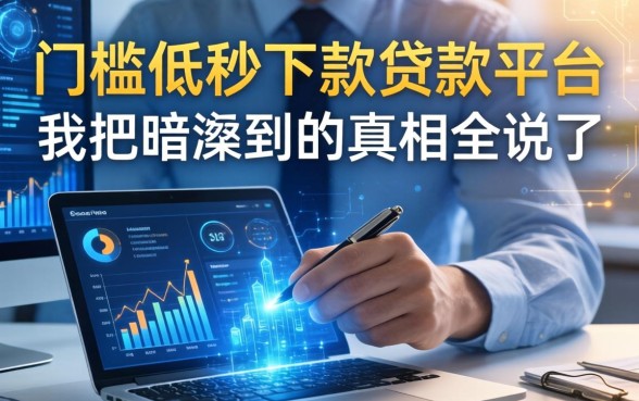 门槛低秒下款的贷款平台,我把暗访到的真相全说了