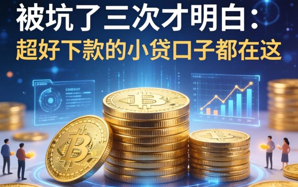 被坑了三次才明白：超好下款的小贷口子都在这