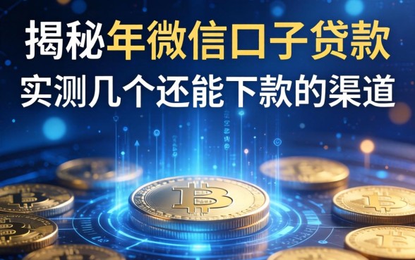 揭秘2026年微信口子贷款：实测几个还能下款的渠道