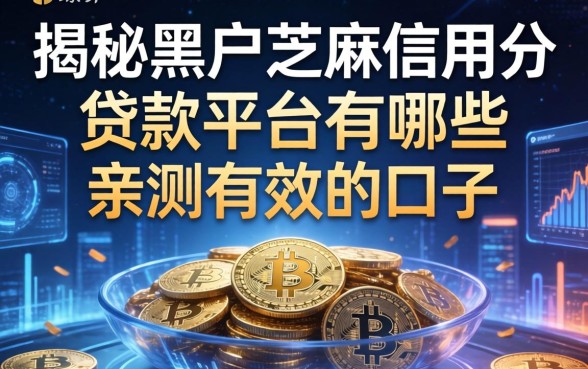 揭秘黑户芝麻信用分贷款平台有哪些，亲测有效的口子