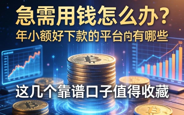 急需用钱怎么办？2026年小额好下款的平台有哪些？这几个靠谱口子值得收藏