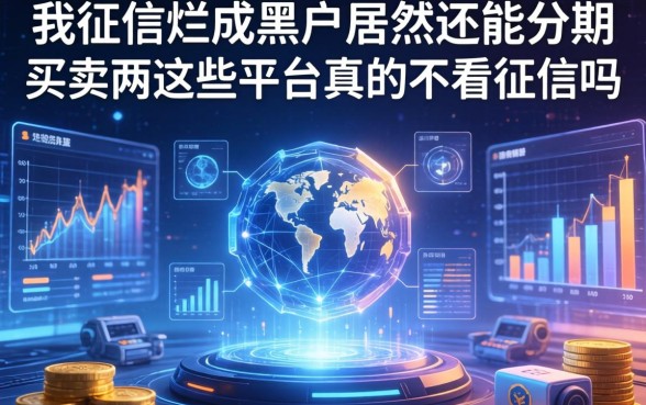 我征信烂成黑户居然还能分期买东西，这些平台真的不看征信吗