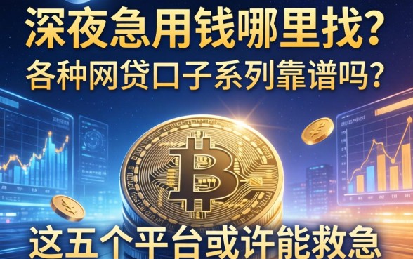 深夜急用钱哪里找？各种网贷口子系列靠谱吗？这五个平台或许能救急