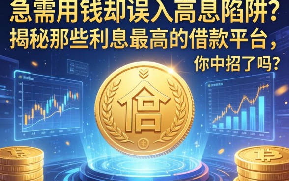 急需用钱却误入高息陷阱？揭秘那些利息最高的借款平台，你中招了吗？