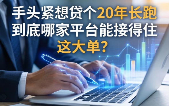 手头紧想贷个20年长跑，到底哪家平台能接得住这大单？