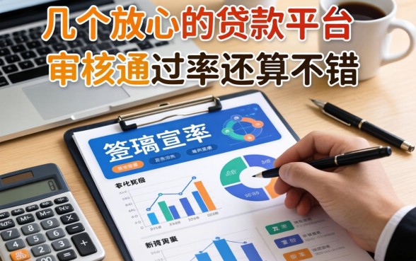 整理了几个放心的贷款平台，审核通过率还算不错