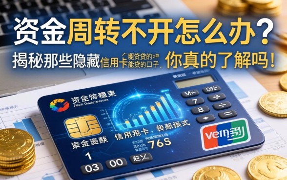 资金周转不开怎么办？揭秘那些隐藏的信用卡能贷的口子，你真的了解吗？