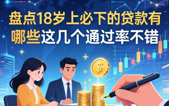 盘点18岁以上必下的贷款有哪些，这几个通过率不错