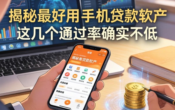 揭秘最好用的手机贷款软件，这几个通过率确实不低