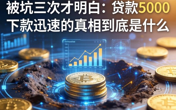 被坑三次才明白：贷款5000下款迅速的真相到底是什么