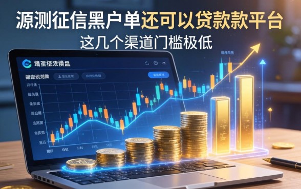 实测征信黑名单还可以贷款的平台，这几个渠道门槛极低