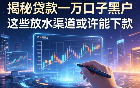 揭秘贷款一万口子黑户，这些放水渠道或许能下款