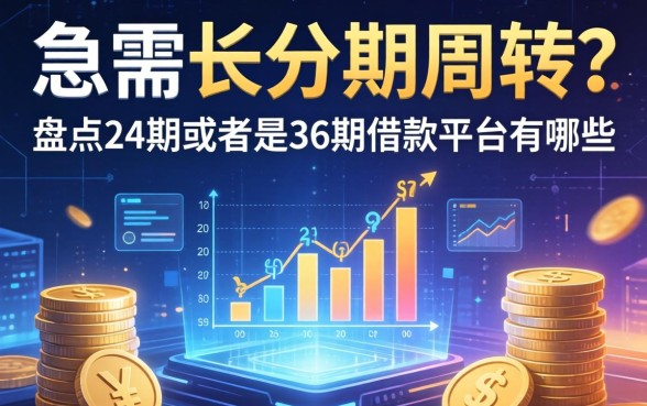 急需长分期周转?盘点24期或者是36期借款平台有哪些