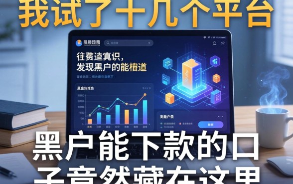 我试了十几个平台，发现黑户能下款的口子竟然藏在这里