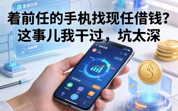 用着前任的手机找现任借钱？这事儿我干过，坑太深