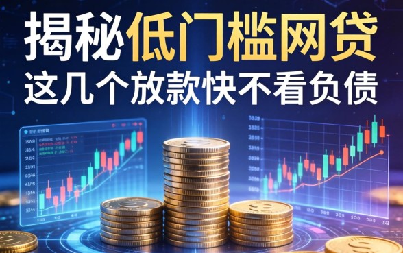 揭秘2026低门槛的网贷：这几个放款快不看负债