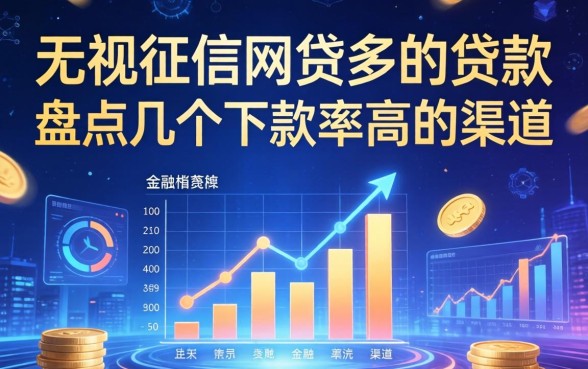 无视征信网贷多的贷款：盘点几个下款率高的渠道
