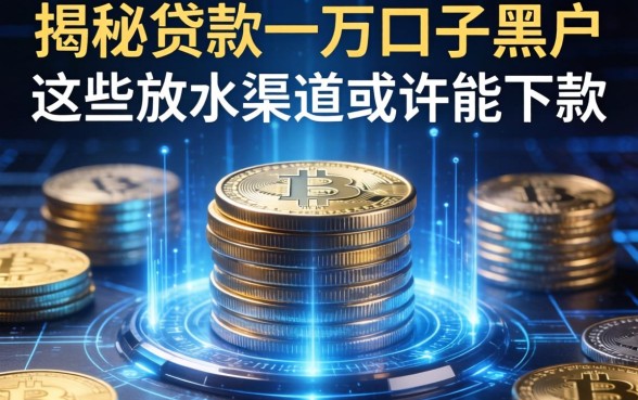 揭秘贷款一万口子黑户，这些放水渠道或许能下款