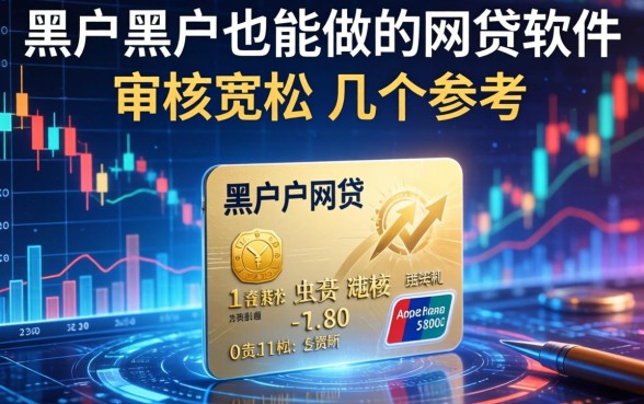 黑户黑户也能做的网贷软件：审核宽松的几个参考