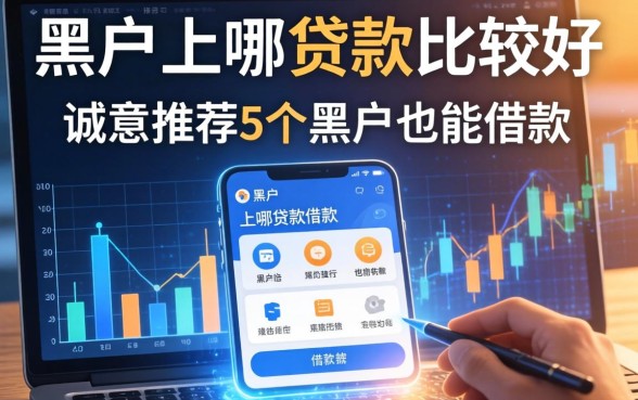 黑户上哪贷款比较好，诚意推荐5个黑户也能借款的软件