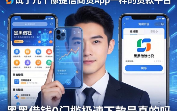 我试了几个像捷信商贷app一样的贷款平台,黑户借钱0门槛极速下款是真的吗