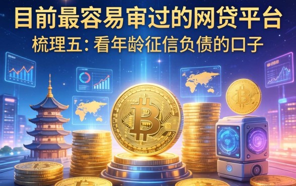 目前最容易审过的网贷平台，梳理五个不看年龄征信负债的口子