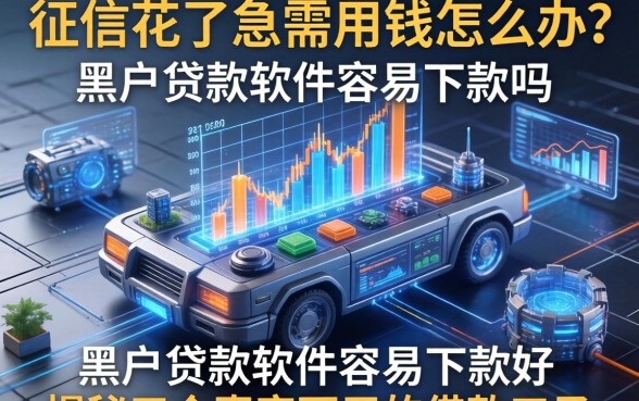 征信花了急需用钱怎么办？黑户贷款软件容易下款吗？揭秘五个真实可用的借款口子