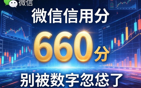 微信信用分660分意味着什么？别被数字忽悠了