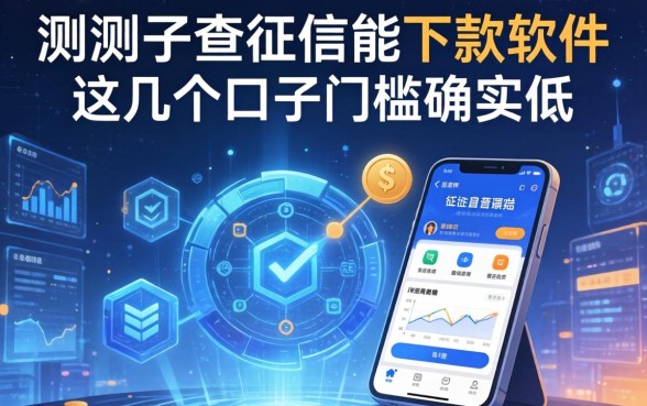 实测不查征信能下款的软件，这几个口子门槛确实低