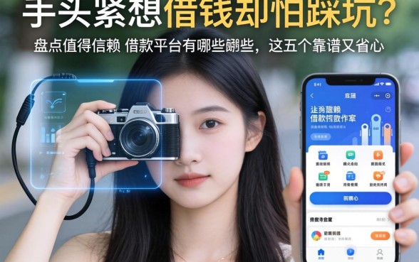 手头紧想借钱却怕踩坑？盘点值得信赖的借款平台有哪些软件，这五个靠谱又省心